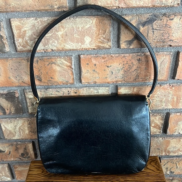 VINTAGE Leather Bag by Lopez for Harrods - Picture 2 of 12